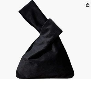 Velvet Knot Wrist Bag